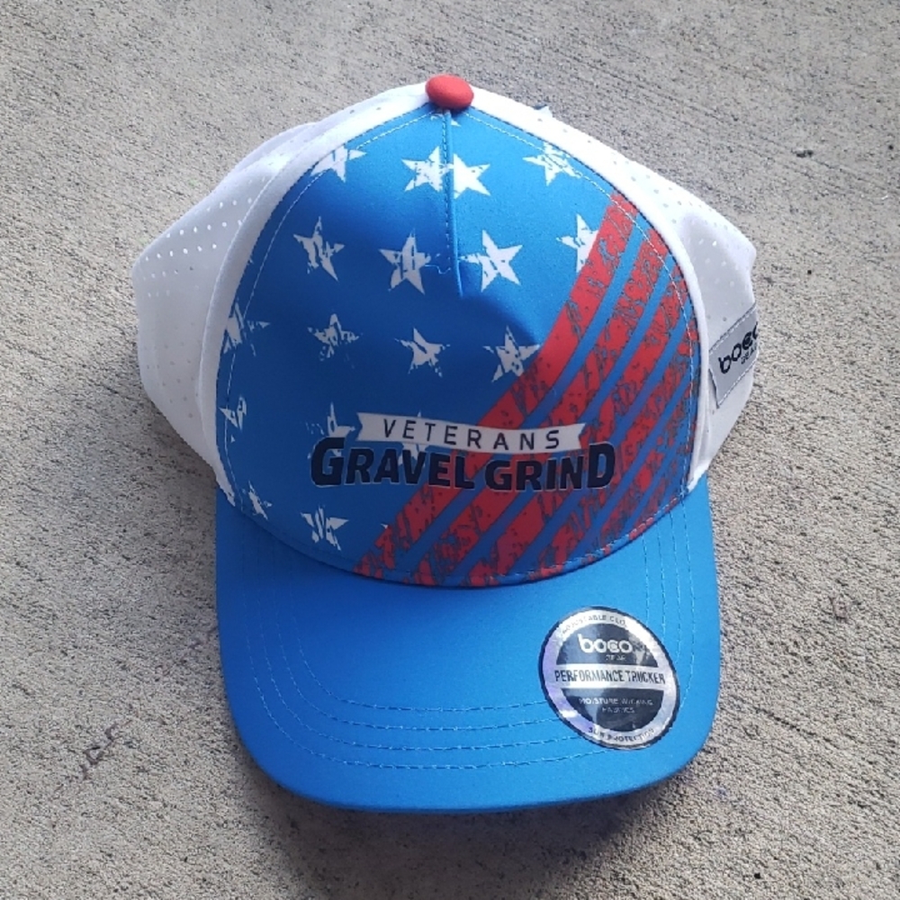 Brand new Gravel Grind, Veterans- back is adjustable Baseball hat